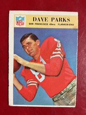 1966 Philadelphia #179 Dave Parks San Fransico 49ers Texas Tech 