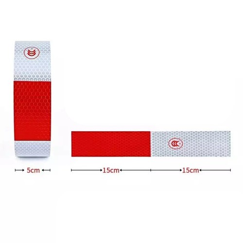 3-4M Reflektorband reflektierendes Klebeband Folie Reflexfolie Warn Aufkleber - Picture 10 of 52