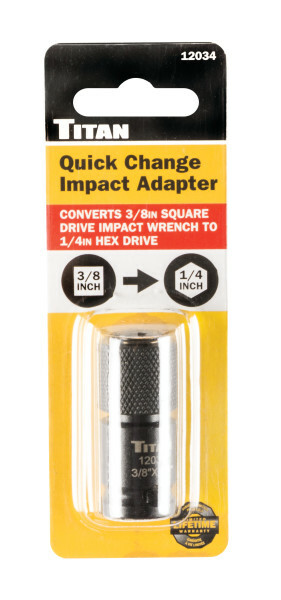 Mega Magnetic Bit Holder Titan 12034 3/8-Inch Drive To 1/4-Inch - Foto 8