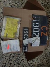 Targhe, Libretto E Foglio Complementare Fiat Nuova 500 Giardiniera Uso...