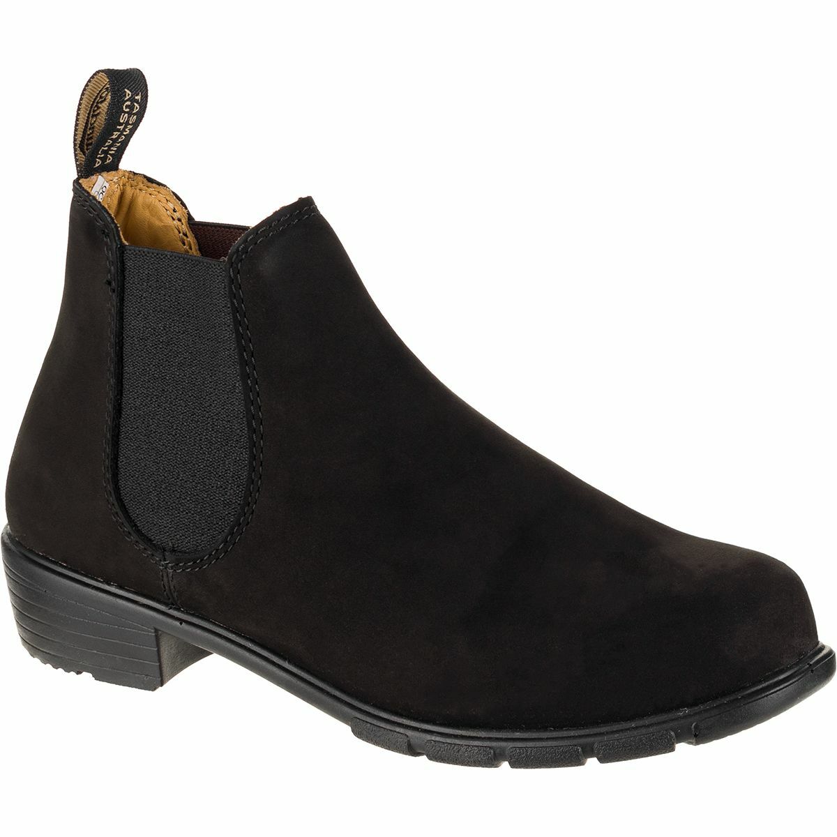 Blundstone 1977 WOMENS LOW HEEL ELASTIC SHORT BOOT Boots Black