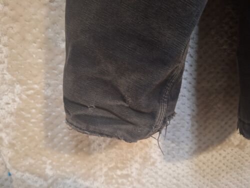 Carhartt Giacca Uomo X-Large Nero Cappotto da Lavoro Trapuntato Anticato - Foto 6 di 15