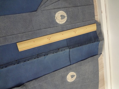 Japan Antik Edo Hakama Set Kleidung Yoroi Samurai Katana Kimono - Bild 4 von 24