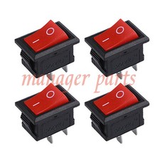 4Pcs On Off Power Switch for Lawn&Garden Equipment Engine, 791-182405 753-05522