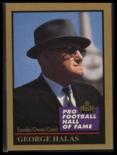 1991 Enor Pro Football HOF #55 George Halas