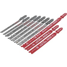 DIABLO DJT10S JIG SAW BLADE SET 10 PC T-SHANK MULTI-PURPOSE CUTTING BLADES