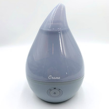 Crane Droplet Ultrasonic Cool Mist Humidifier 15 Hours Runtime Model EE-5302GR