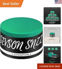 Elite Billiard Cue Chalk - Green Ultra-Fine Cube for Tournament Ready Playing