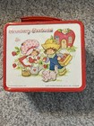 Strawberry Shortcake Metal Lunchbox w/ Matching Thermos, Red & White — photo 6