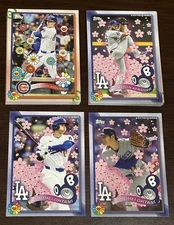 2025 Topps Tokyo Series Takashi Murakami Complete 25 Card Set With Both Ohtani