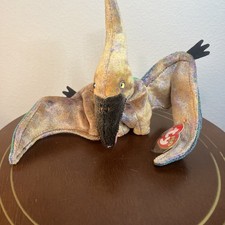 2000 Ty Beanie Baby Original Swoop The Pterodactyl Hologram Tag Vintage