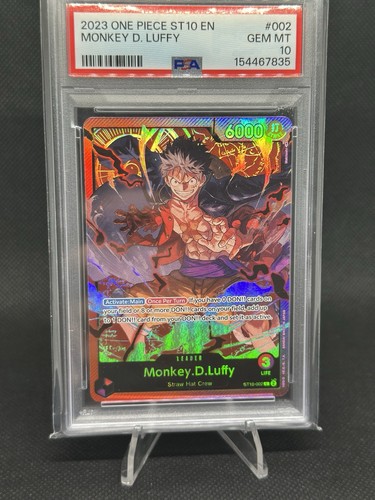 Monkey.D.Luffy graded PSA 10 for sale on eBay