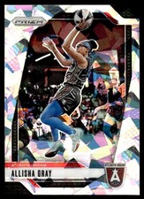 Allisha Gray Cracked Ice #96 2024-25 Panini Prizm WNBA Card Atlanta Dream