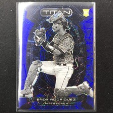 2023 Chronicles Mlb Endy Rodriguez Titan Rookie Blue Velocity 95/99