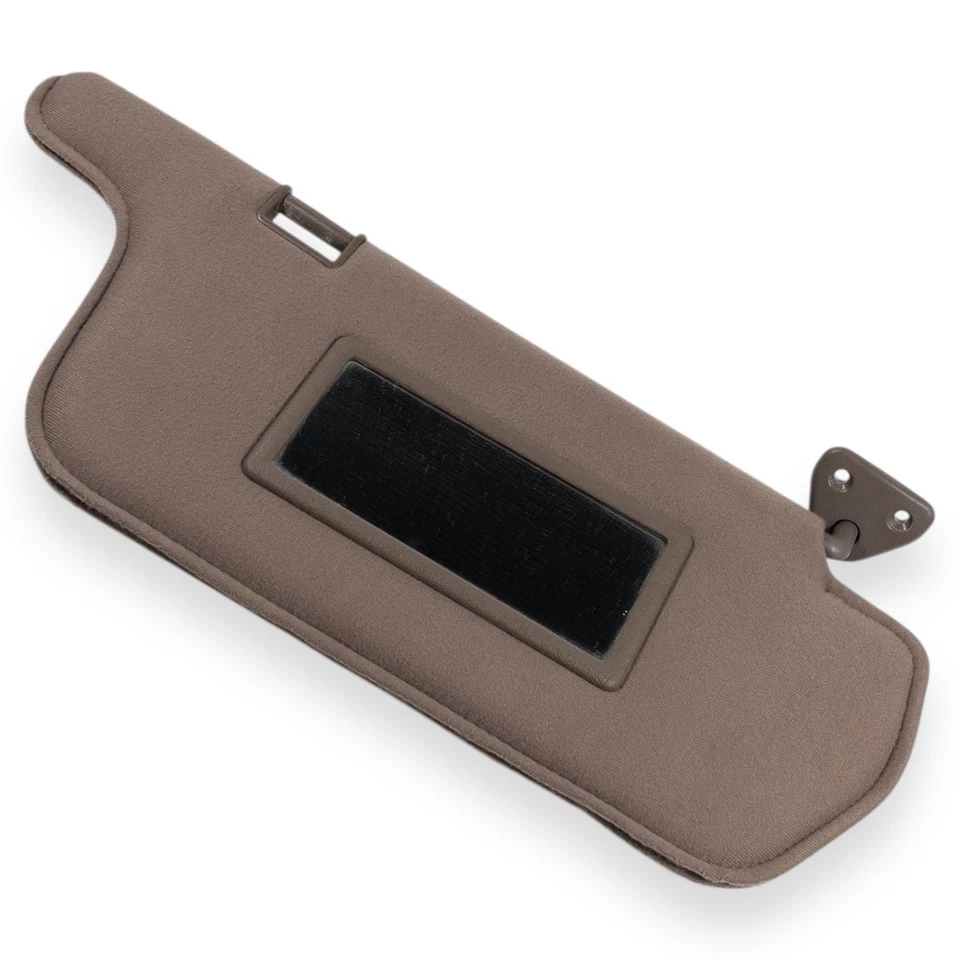 1995-1999 Nissan Sentra Passenger Right Side Sun Visor Tan Brown Cloth - Image 2 of 4