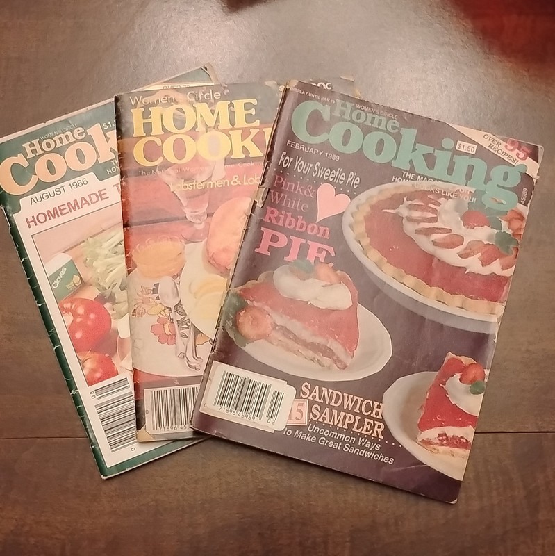 Woman's Circle Home Cooking lot of 3  Cooking Recipes Magazine