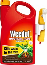 Image of Weedol Rootkill Plus Weedkiller Manual Spray 3 Litre
