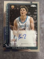 2025-26 Topps Chrome Kon Knueppel Auto RC #TCAR-KK Hornets Rookie