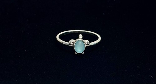 Pura Vida Silver Plated Sea Turtle Ring - Size 7.75- Beach-Inspired Jewelry - Picture 2 of 14