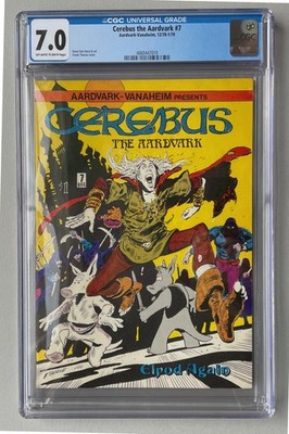 Cerebus the Aardvark #7 CGC 7.0 CGC Slabbed Dave Sim Aardvark-Vanaheim