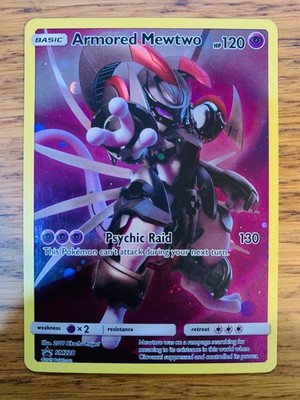 LP (Bild 3)! Armored Mewtwo SM228 Sonne & Mond Holo Black Star Promo Pokemon Karte!