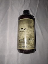 Balsamo detergente Wen Sweet Almond menta 16 fl oz full size tutti i tipi di capelli