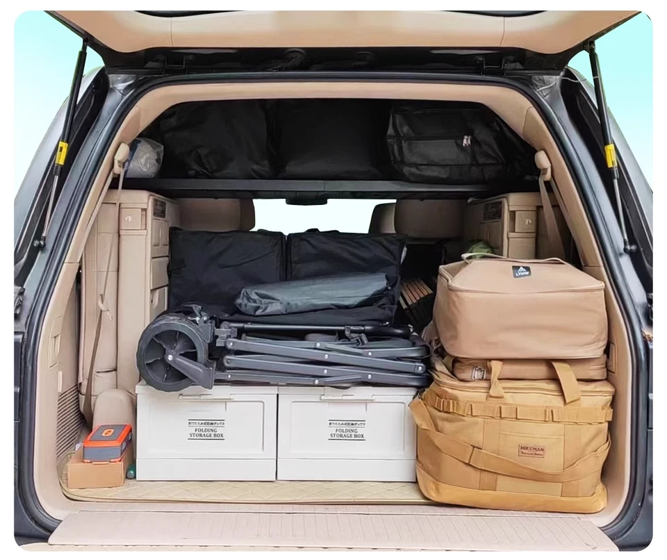 Estantería de carga Molle panel maletero para Toyota Land Cruiser J200 LC200 2008-2021 Foto 3 de 4