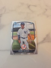 2023 Bowman Chrome Prospects #BCP-191 Keiner Delgado New York Yankees