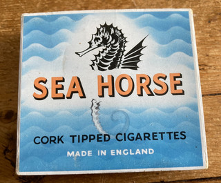 Vintage "Sea Horse" Cigarette Packet