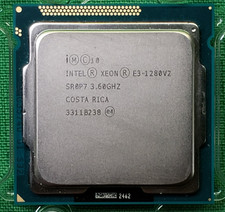 Intel Xeon E3-1280 V2 SR0P7 LGA1155 3.6GHz 4-Core 8MB CPU Processors