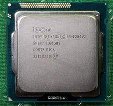 Intel Xeon E3-1280 V2 SR0P7 LGA1155 3.6GHz 4-Core 8MB CPU Processors