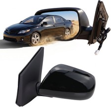 Heated Power Mirror For 2009 2010 2011 2012 2013 Toyota Corolla Left Driver Side Heated Power Mirror For 2009 2010 2011 2012 2013 Toyota Corolla Left Driver Side