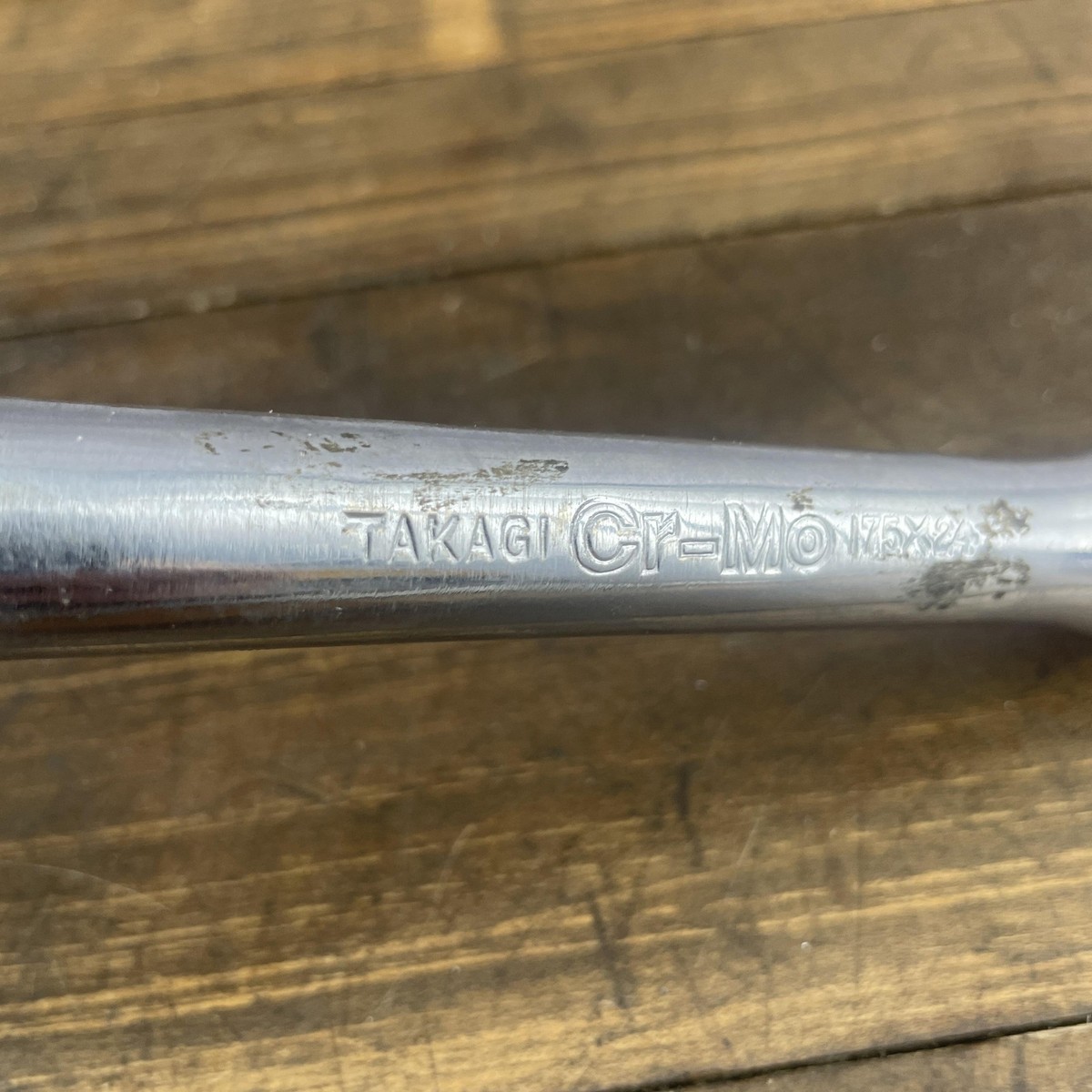 Manivelle Vintage Takagi BMX Cr-Mo 175mm - Pour Vieux School BMX, Bras De Pédalier 24mm, Occasion