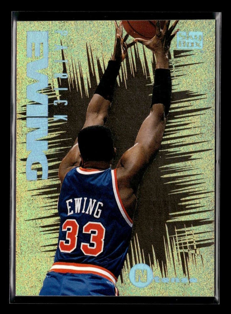1994-95 SkyBox E-Motion Patrick Ewing #2 Motion N-Tense New York Knicks IC1030