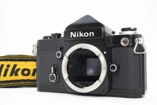 [Near MINT+] Nikon F2 Eye Level Black 35mm SLR Film Camera From JAPAN #876