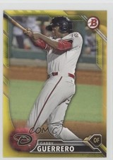 2016 Bowman Prospects Yellow Gabby Guerrero #BP133 1i1