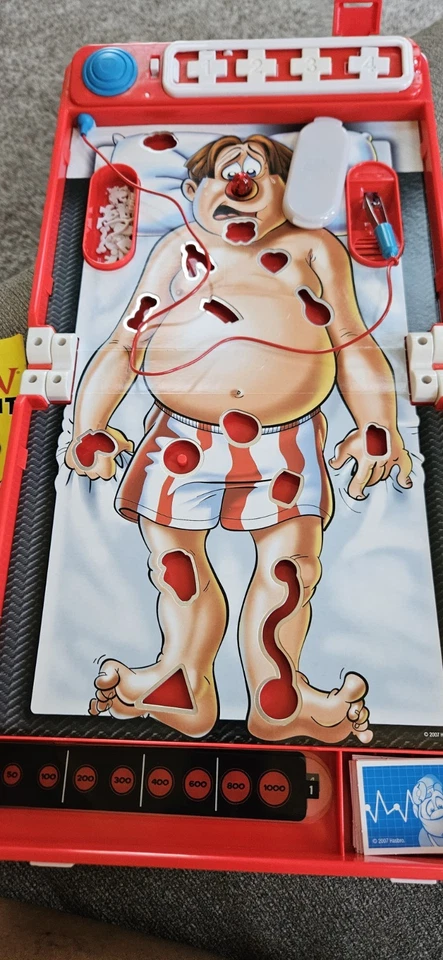 Operation Rescue Kit Game, ,For Parts. does not buzz, missing 2 cards,2 markers - Image 3 of 4