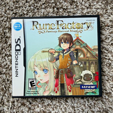 Rune Factory: A Fantasy Harvest Moon Nintendo DS w/ Case Manual Inserts 2007