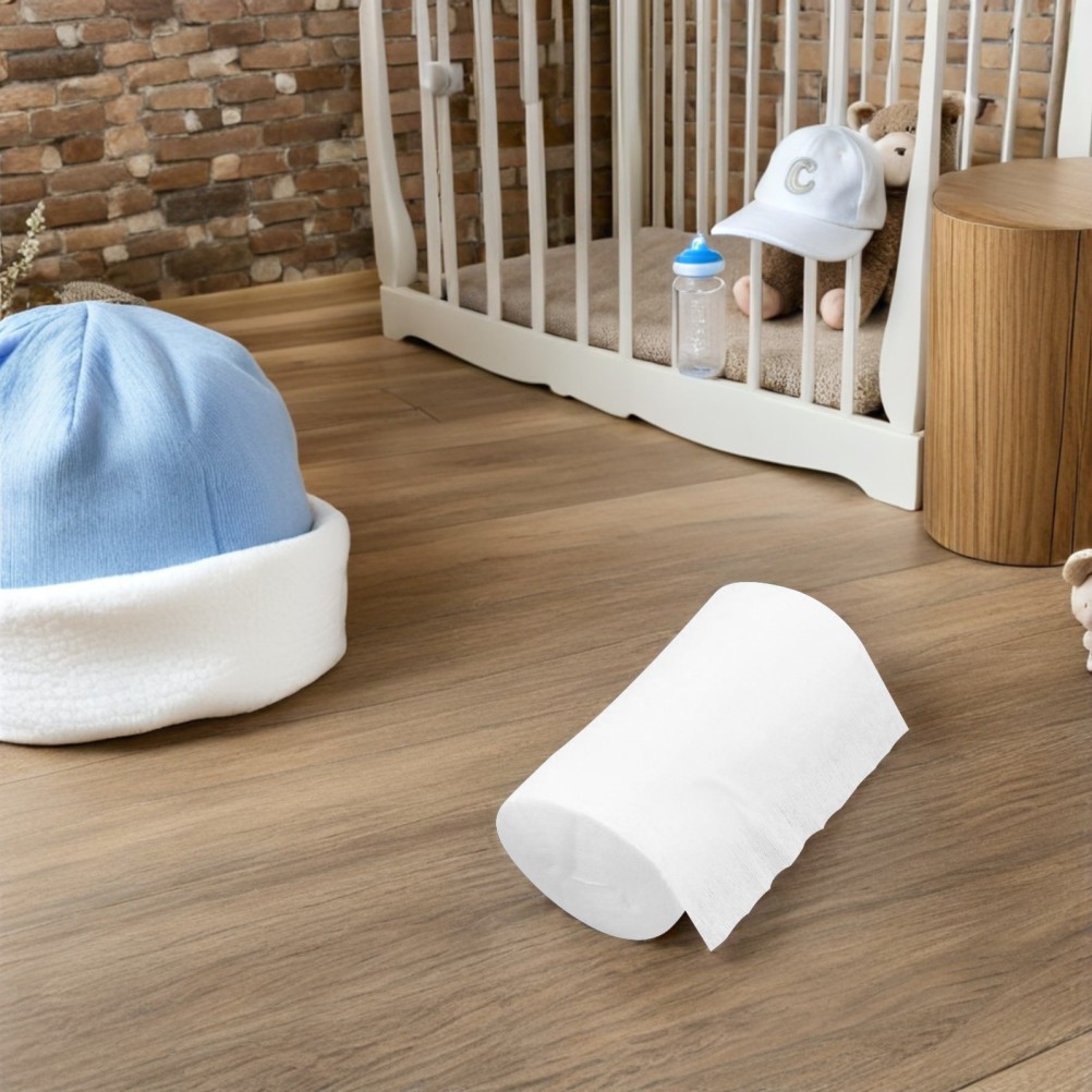 100 Sheets/Roll Baby Flushable Biodegradable Cloth Nappy Diaper Bamboo Liners