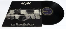 AC/DC Let There Be Rock Vinyl LP Record 1977 Aussie 1st Press Blue Roo ERROR OOP