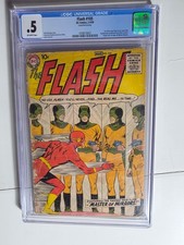 Flash #105 1959 DC CGC 0.5 Centerfold Missing Incomplete