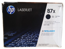HP LaserJet 87X Black CF287X High Volume Print Cartridge With Deformed Box