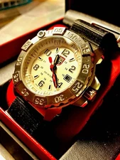 Luminox 3257-1GP 3250 Series Quartz Watch 45mm Sapphire 200m Stainless