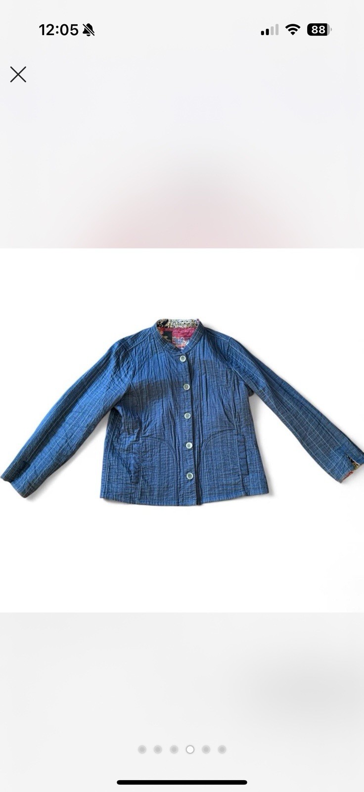 Vintage Y2K Boho Patchwork Jacket  Reversible Wom… - image 2