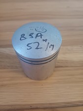BSA Motorcyle Piston 52mm 2 Stroke +20 Thous