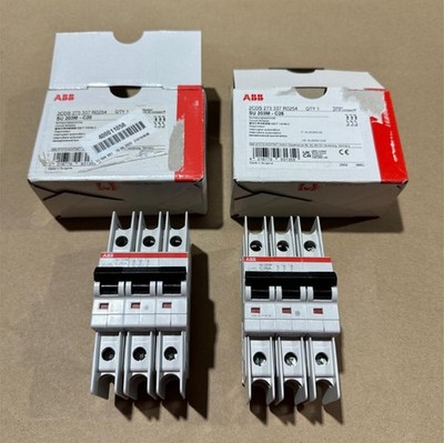 2x Pack New Genuine OEM ABB SU203M-C25 Miniature Circuit Breaker 400 VAC 50/60Hz