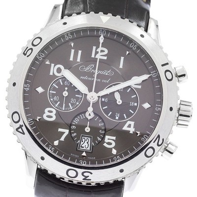 Breguet 3810ST/92/9ZU Transatlantic Type XXI Men's Watch From Japan G0404