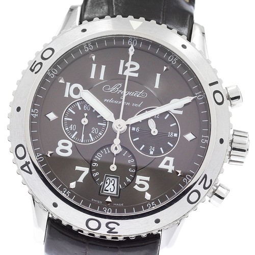 Breguet 3810ST/92/9ZU Transatlantic Type XXI Men's Watch From Japan G0404