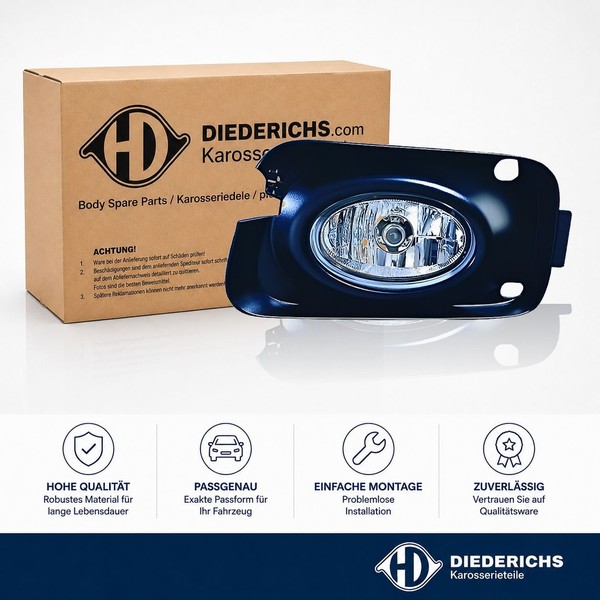 Nebelscheinwerfer Rechts Diederichs 5219086 FÜR Honda-image