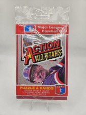 1983 Donruss Action All-Stars Jumbo 4x6 Unopened/Sealed Pack Reggie Jackson! -MB